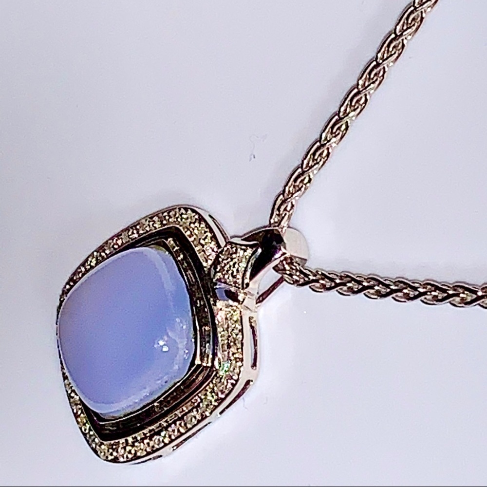 14KT WG 16" chain Franco/Spiga Wheat Chain - Picture 13 of 16